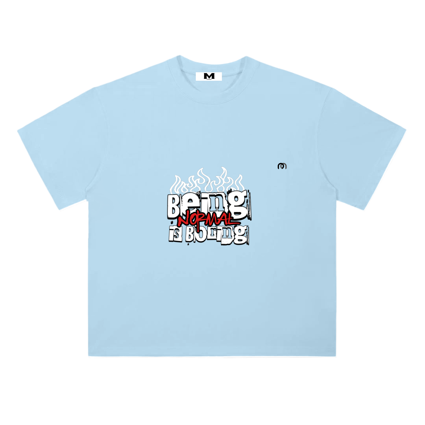 Heavyweight Drop Shoulder Cotton T-Shirt