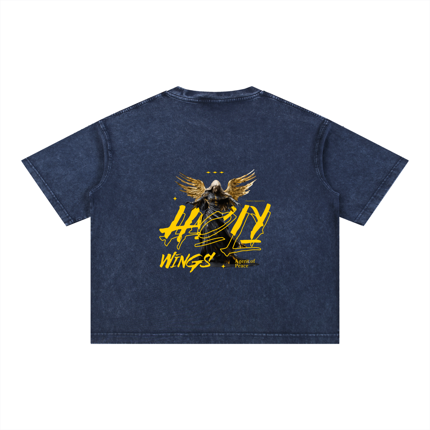 Mineral Wash Boxy Cotton T-Shirt