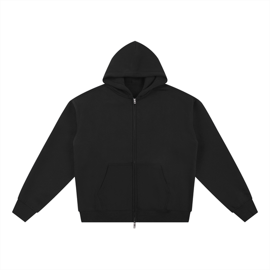 Essential Fleece Zip-Through Hoodie