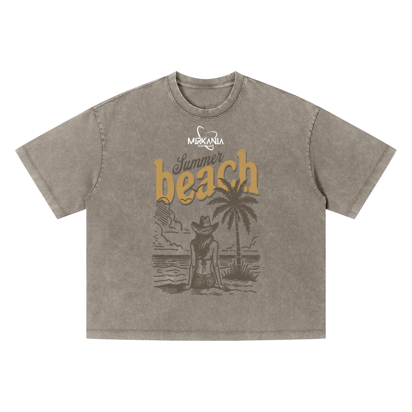 Unisex Vintage Wash Boxy T-Shirt
