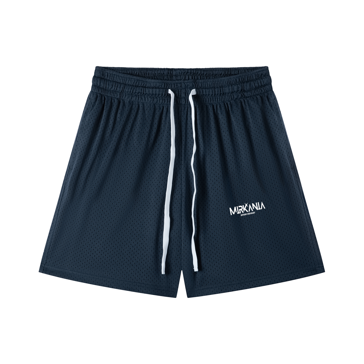 Mesh Drawstring Shorts