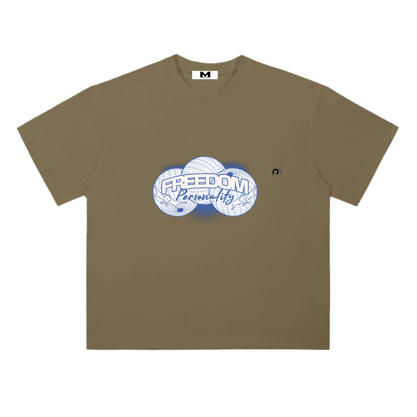 Heavyweight Drop Shoulder Cotton T-Shirt