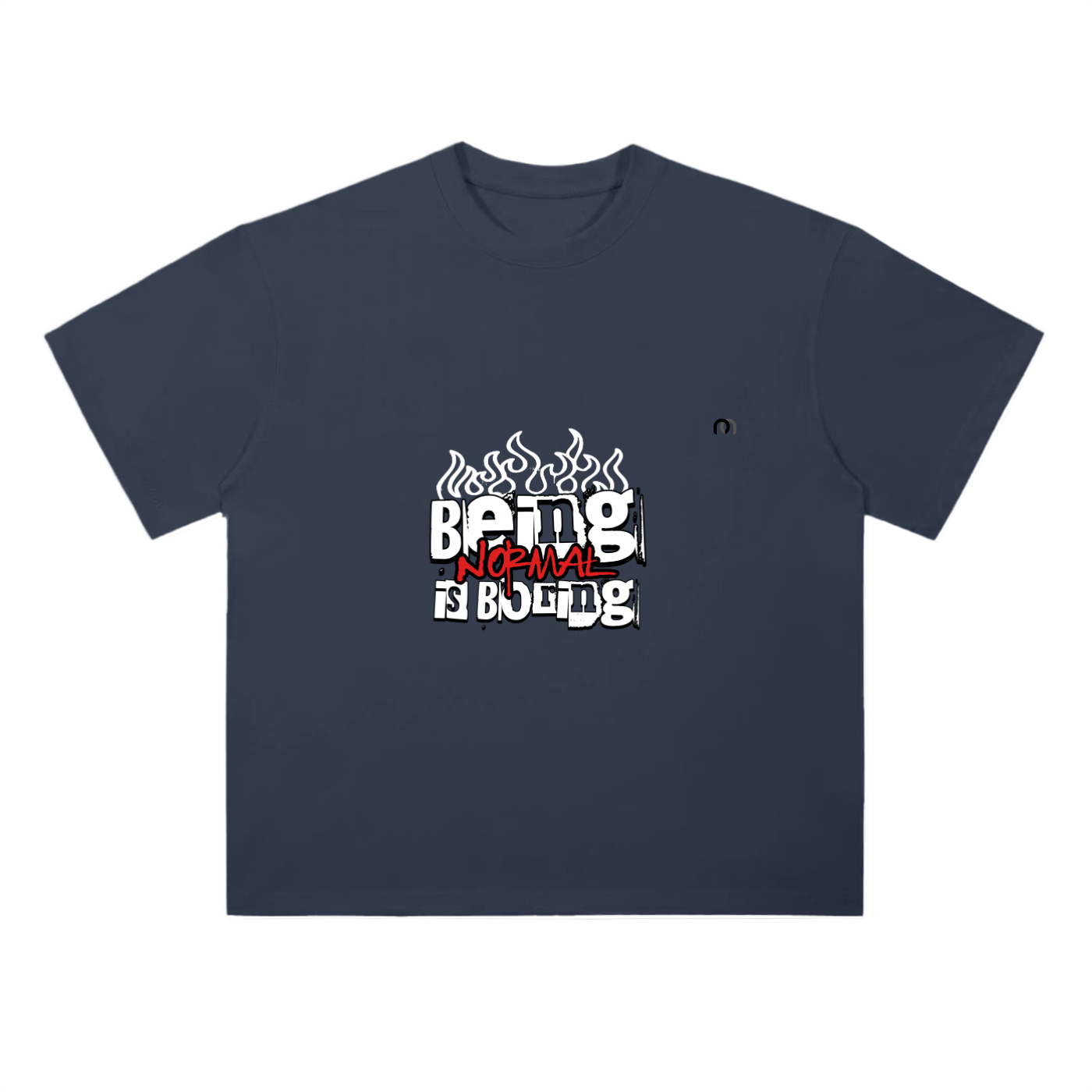 Heavyweight Drop Shoulder Cotton T-Shirt