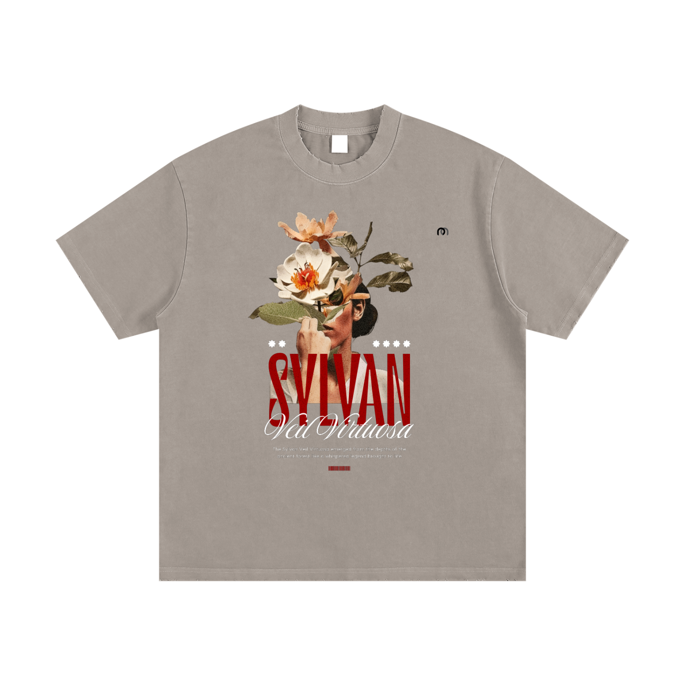 Heavyweight Vintage Washed Frayed T-Shirt