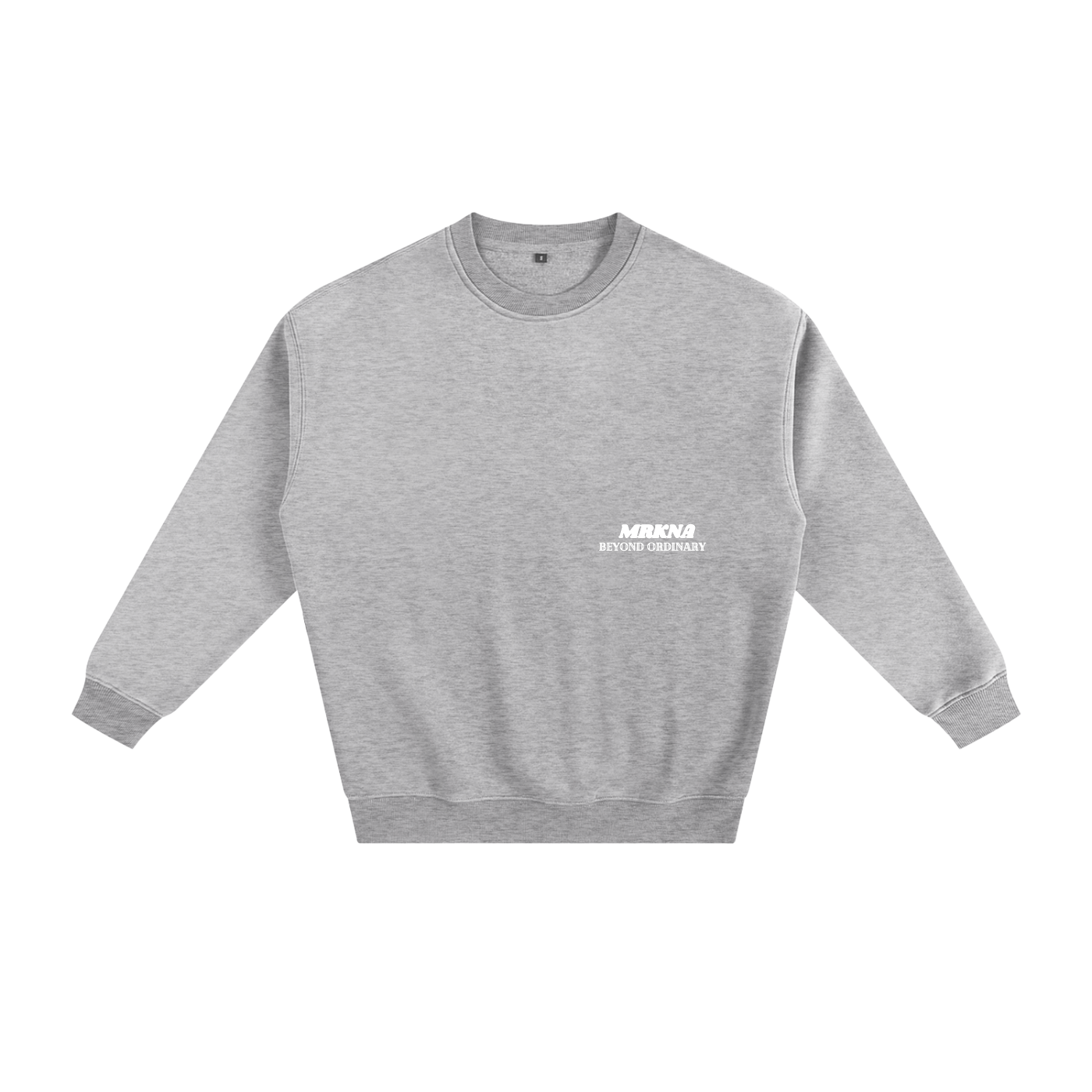ODMPOD fleeced sweatshirt showing soft, cozy fabric and a casual fit, perfect for comfortable everyday wear.
