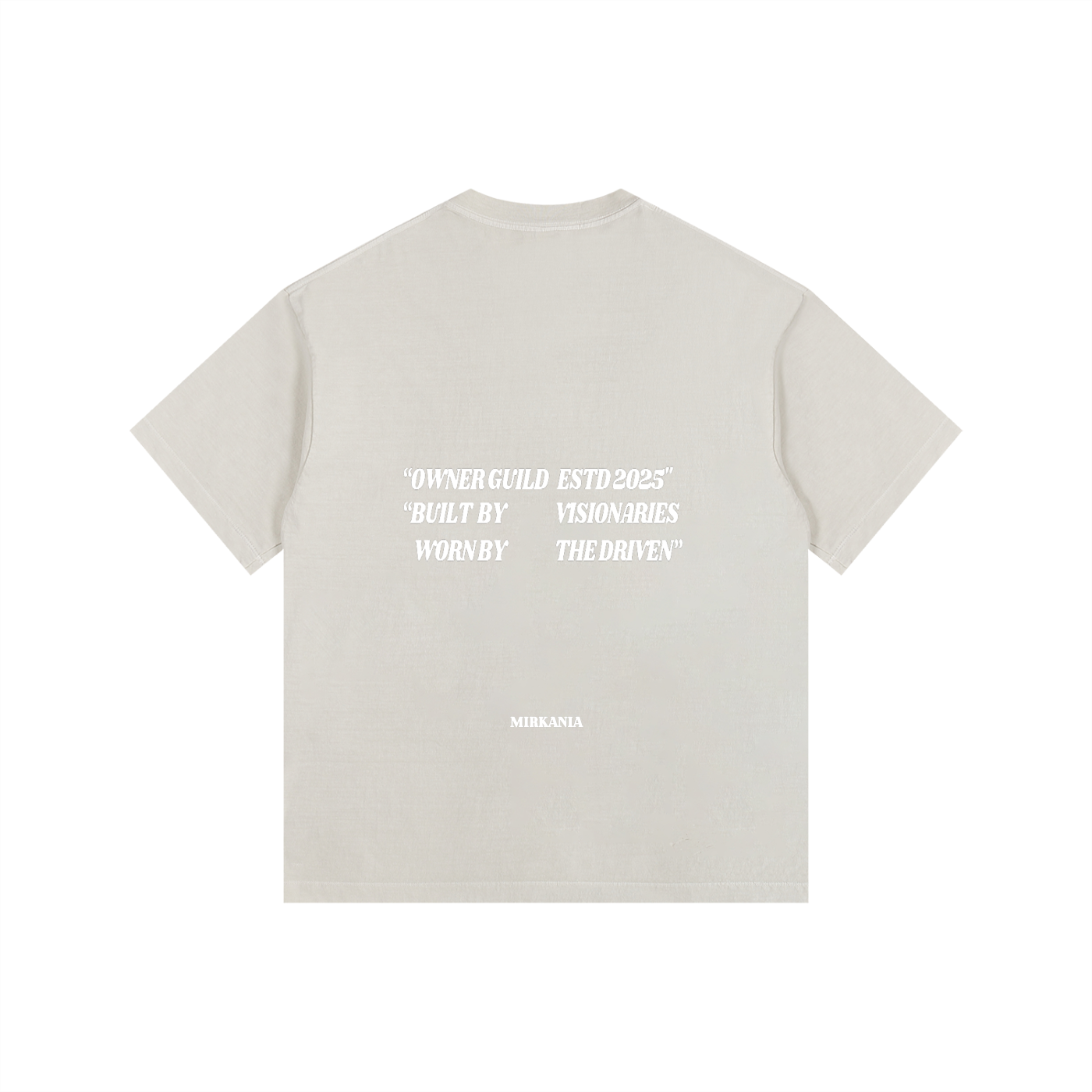Vintage Washed Oversized Cotton T-Shirt