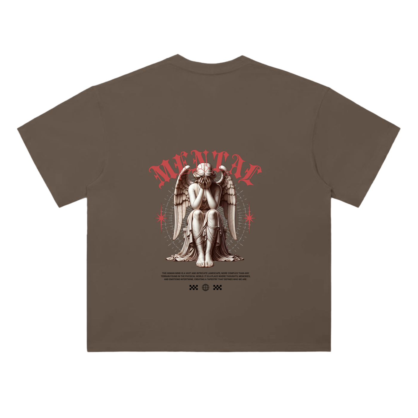 Heavyweight Drop Shoulder Cotton T-Shirt