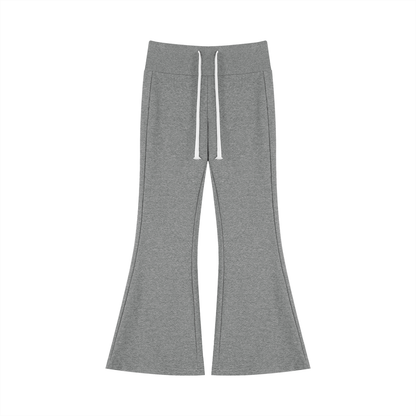 Women's Drawstring Flared Leg Pants