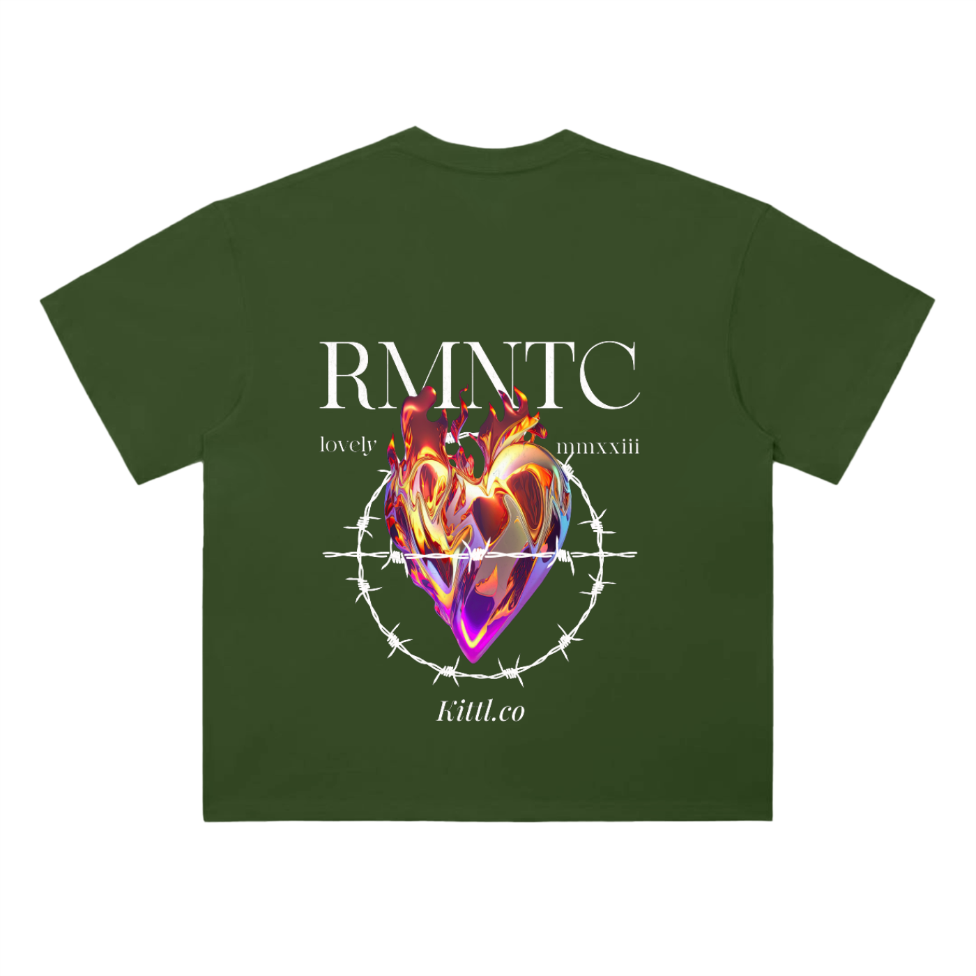 Heavyweight Drop Shoulder Cotton T-Shirt