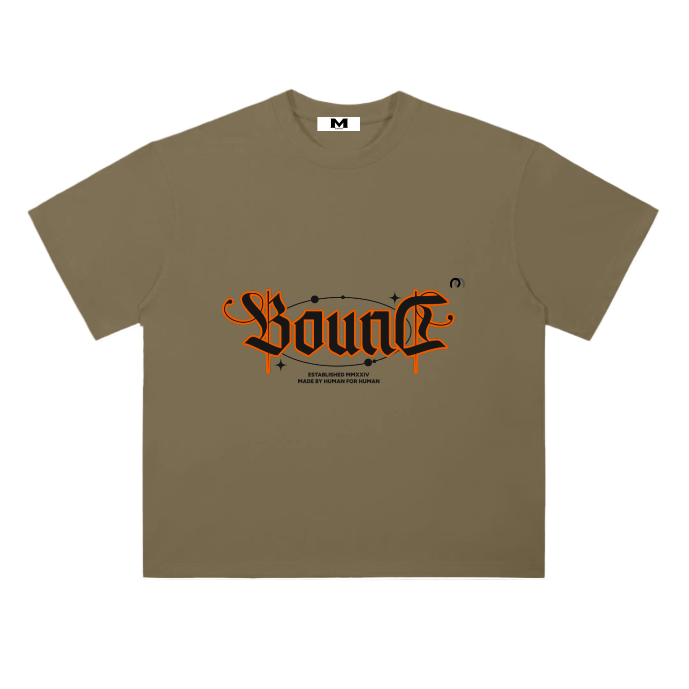 Heavyweight Drop Shoulder Cotton T-Shirt