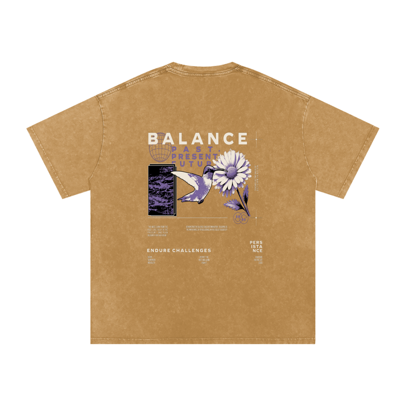 Acid Wash Oversize T-Shirt - 250 GSM