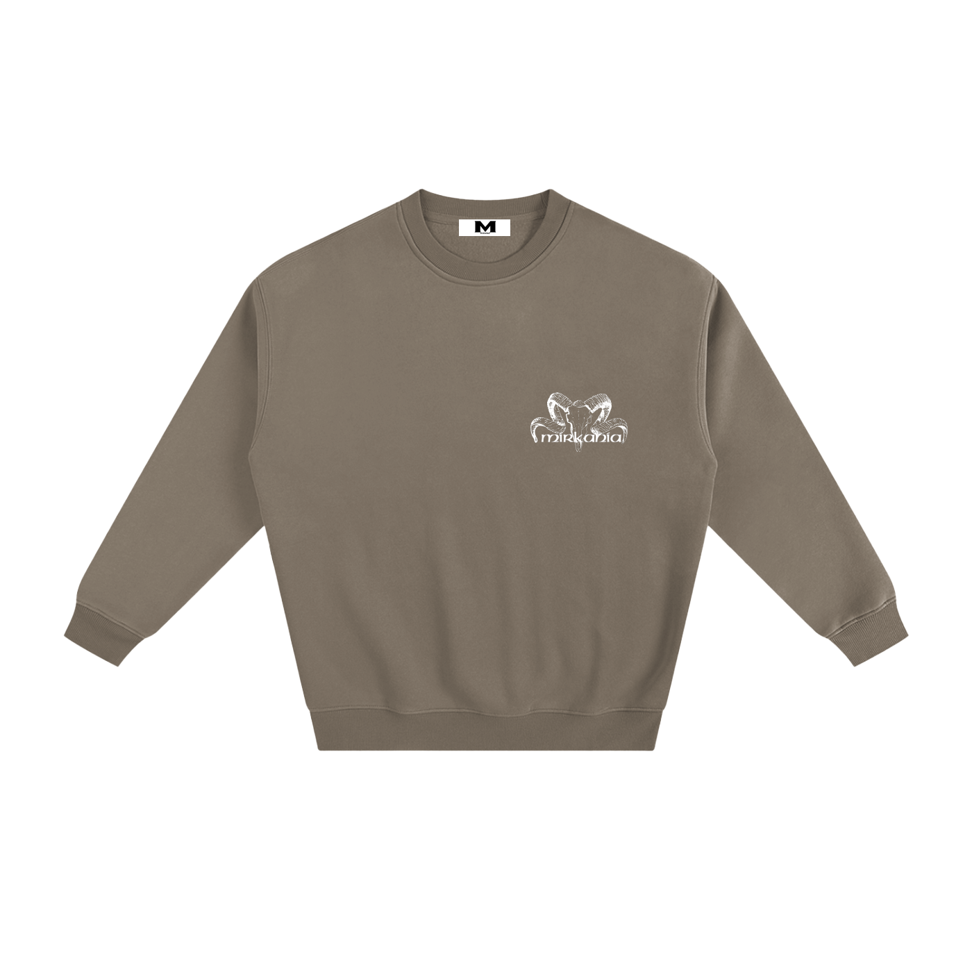 ODMPOD fleeced sweatshirt featuring a cozy, soft fleece fabric with a relaxed fit and stylish design.