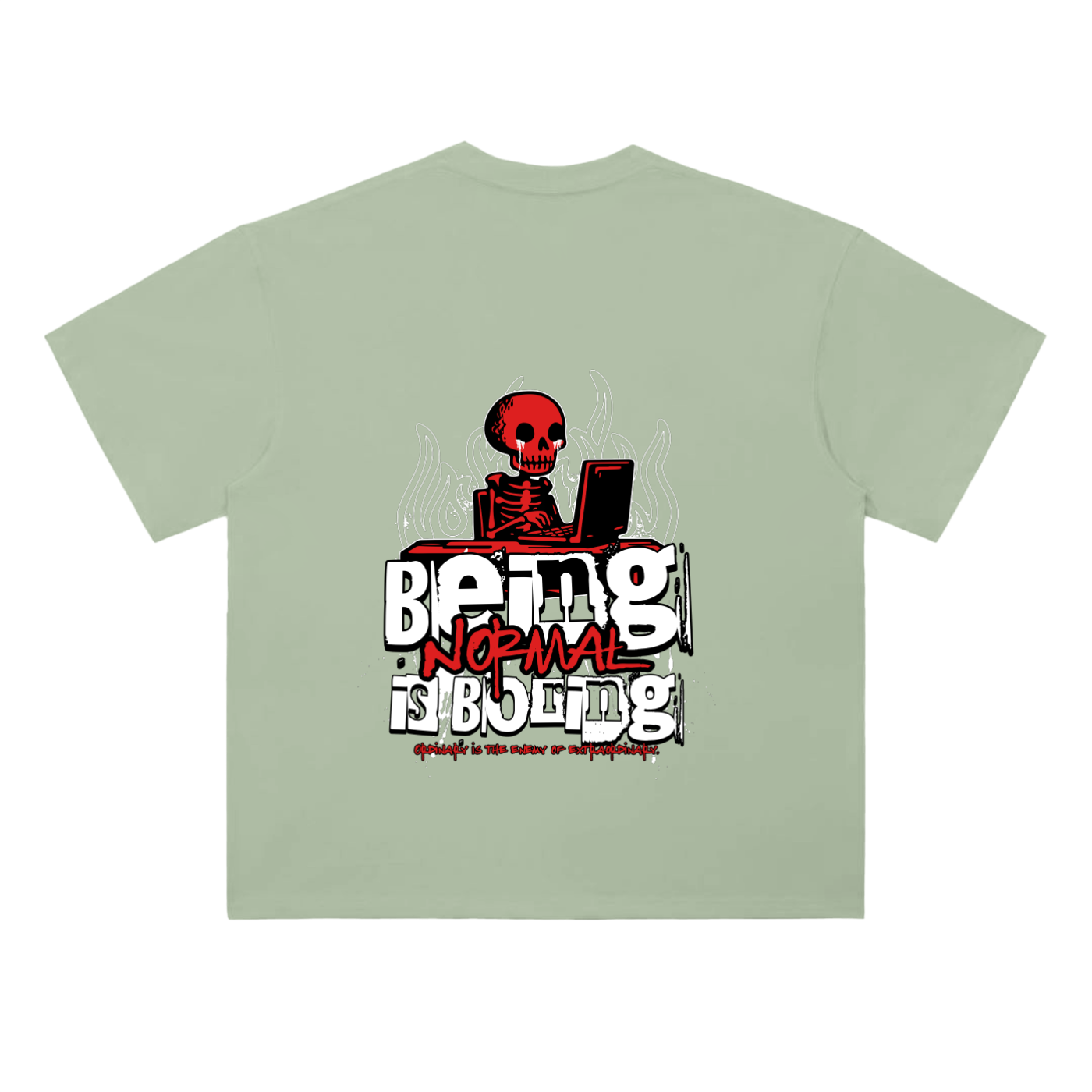 Heavyweight Drop Shoulder Cotton T-Shirt