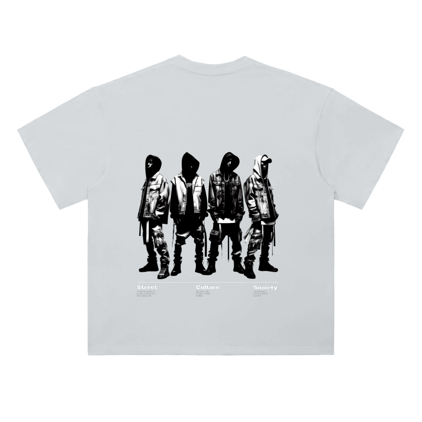 Heavyweight Drop Shoulder Cotton T-Shirt