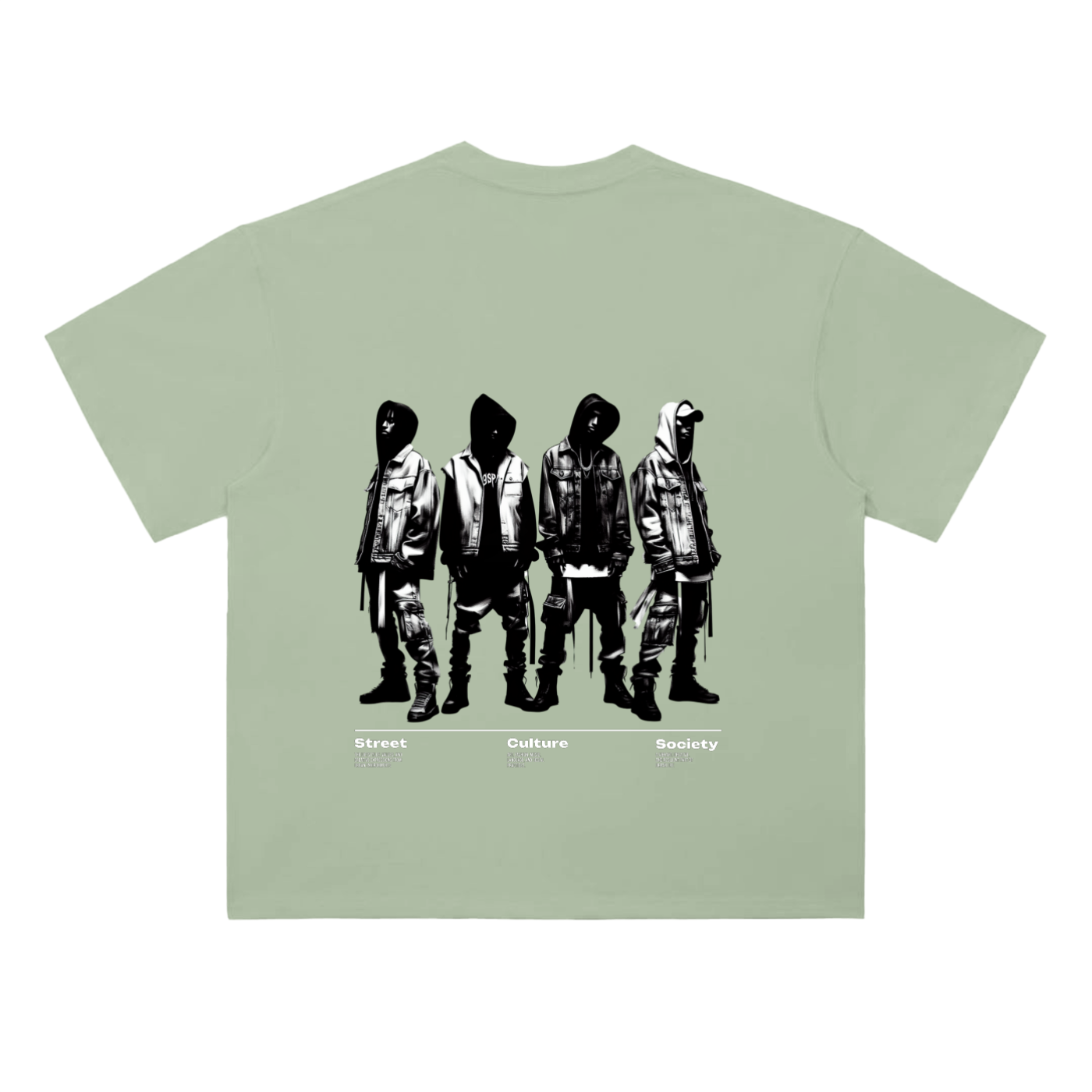 Heavyweight Drop Shoulder Cotton T-Shirt