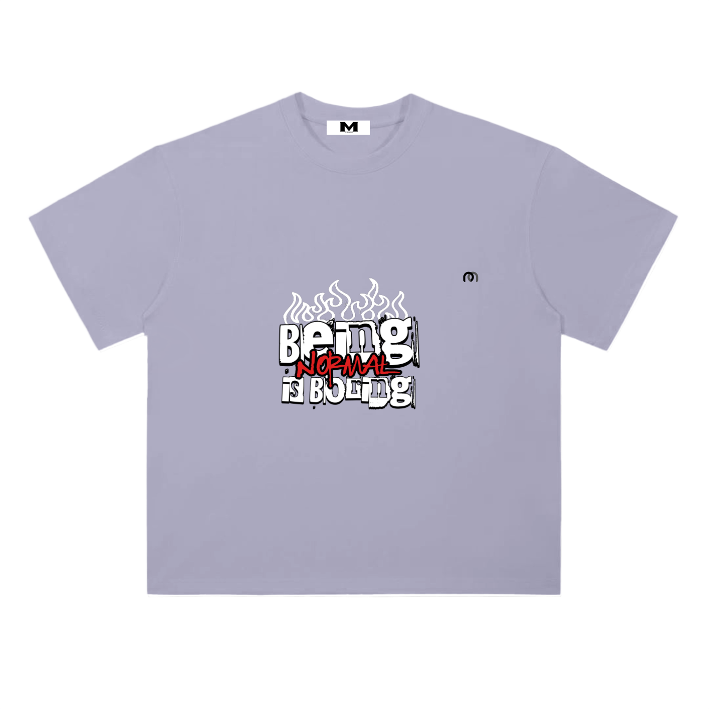 Heavyweight Drop Shoulder Cotton T-Shirt