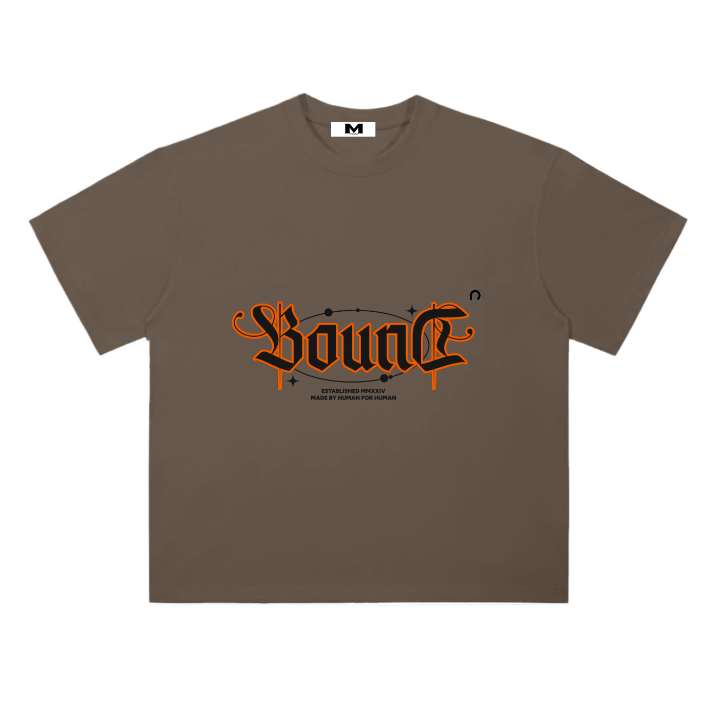 Heavyweight Drop Shoulder Cotton T-Shirt