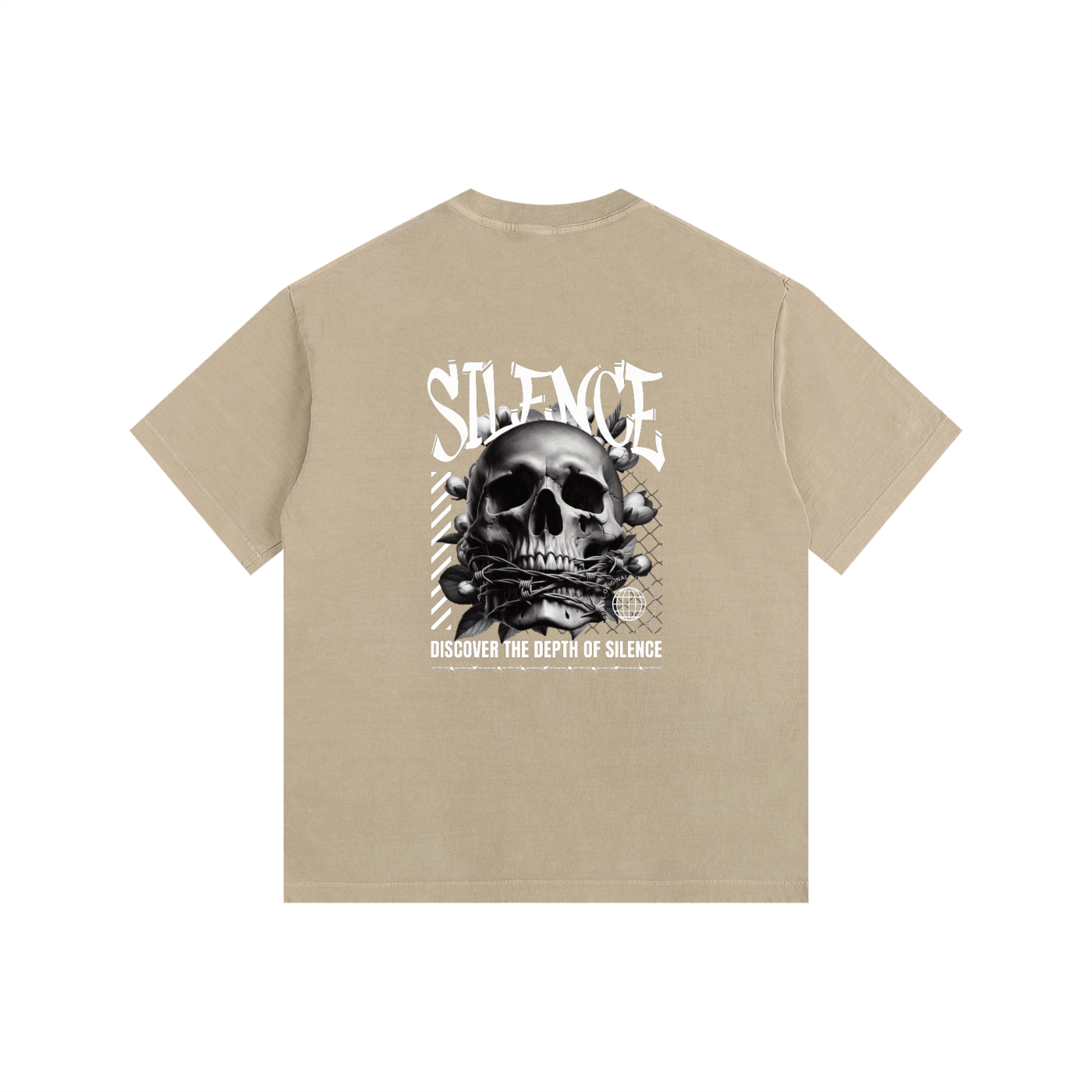 Vintage Washed Oversized Cotton T-Shirt