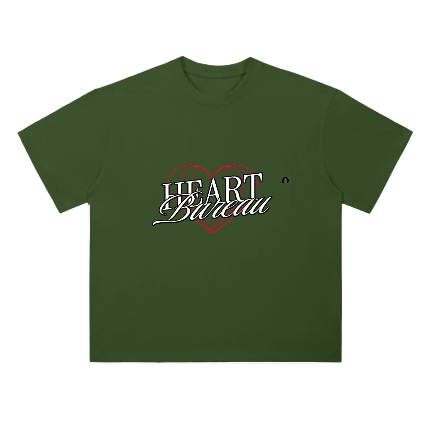 Heavyweight Drop Shoulder Cotton T-Shirt