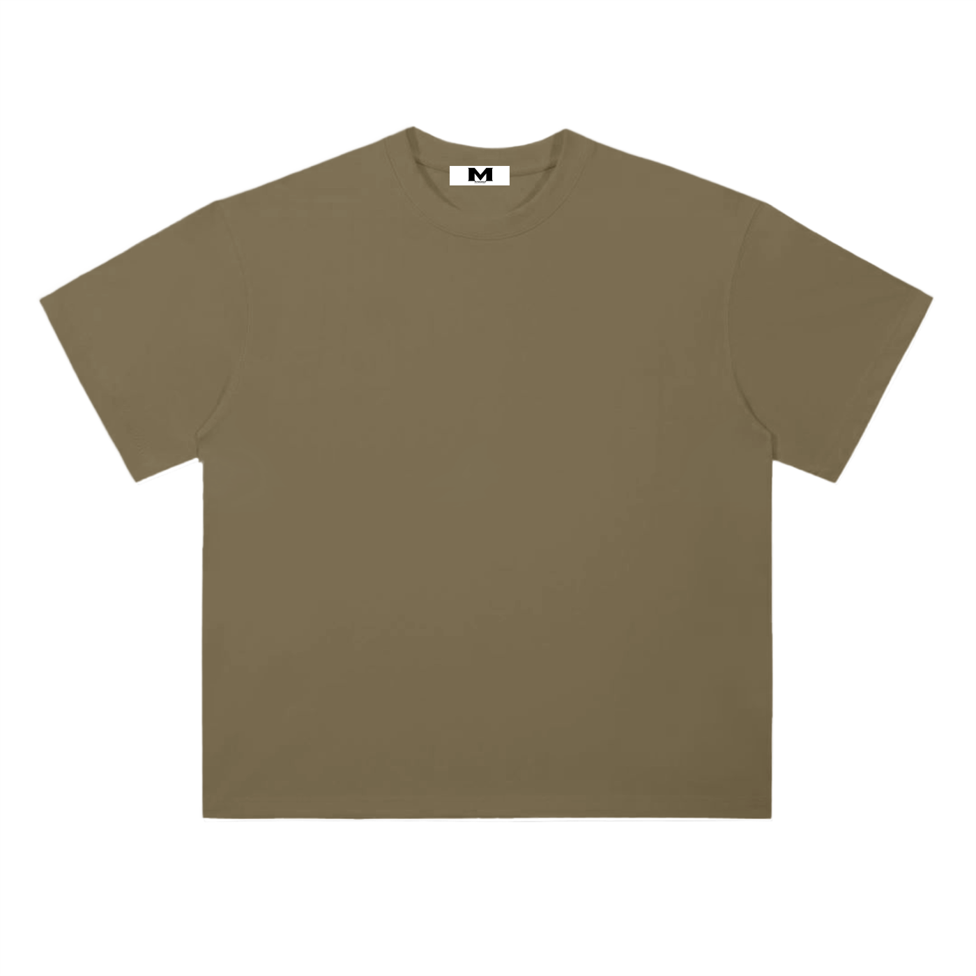 Heavyweight Drop Shoulder Cotton T-Shirt