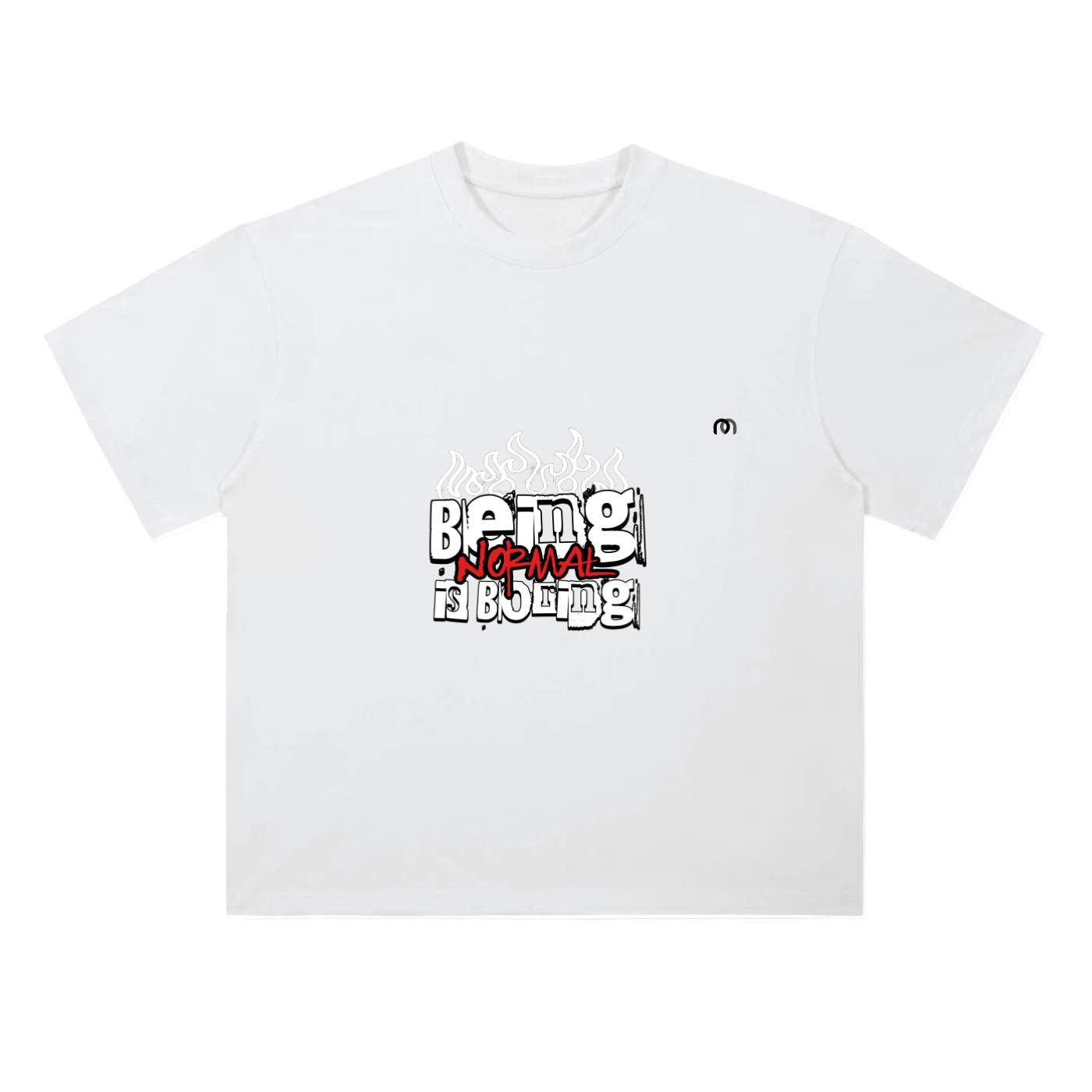 Heavyweight Drop Shoulder Cotton T-Shirt