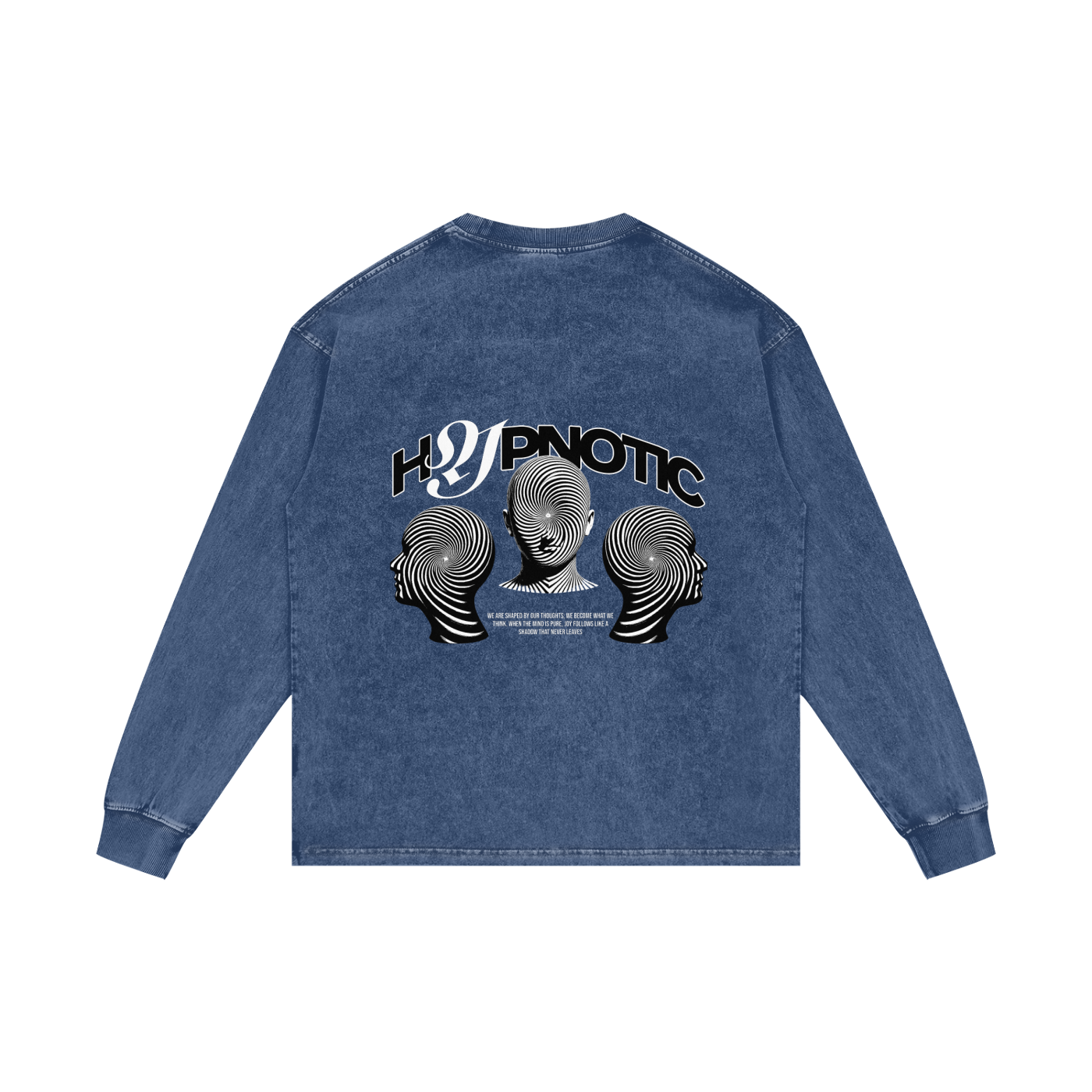 Acid Wash Oversize Long Sleeve T-Shirt