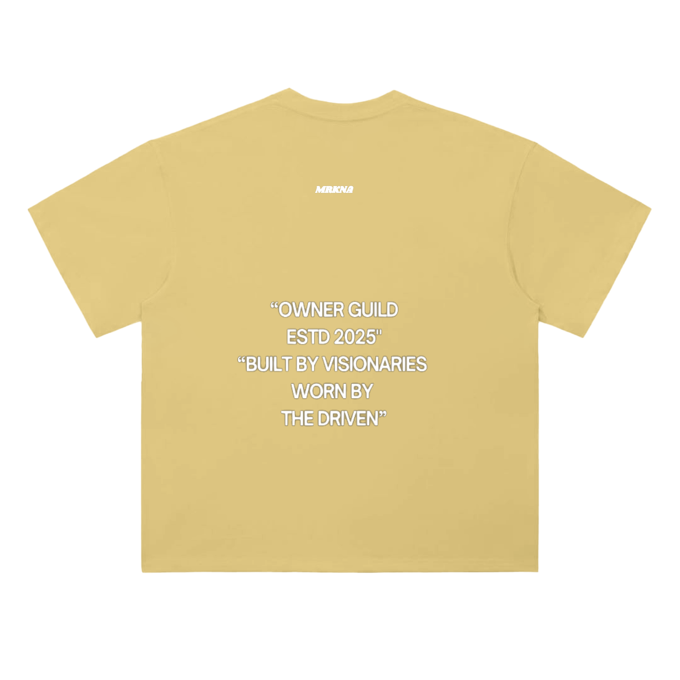 Heavyweight Drop Shoulder Cotton T-Shirt