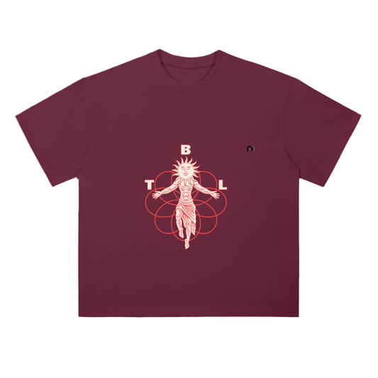 Heavyweight Drop Shoulder Cotton T-Shirt