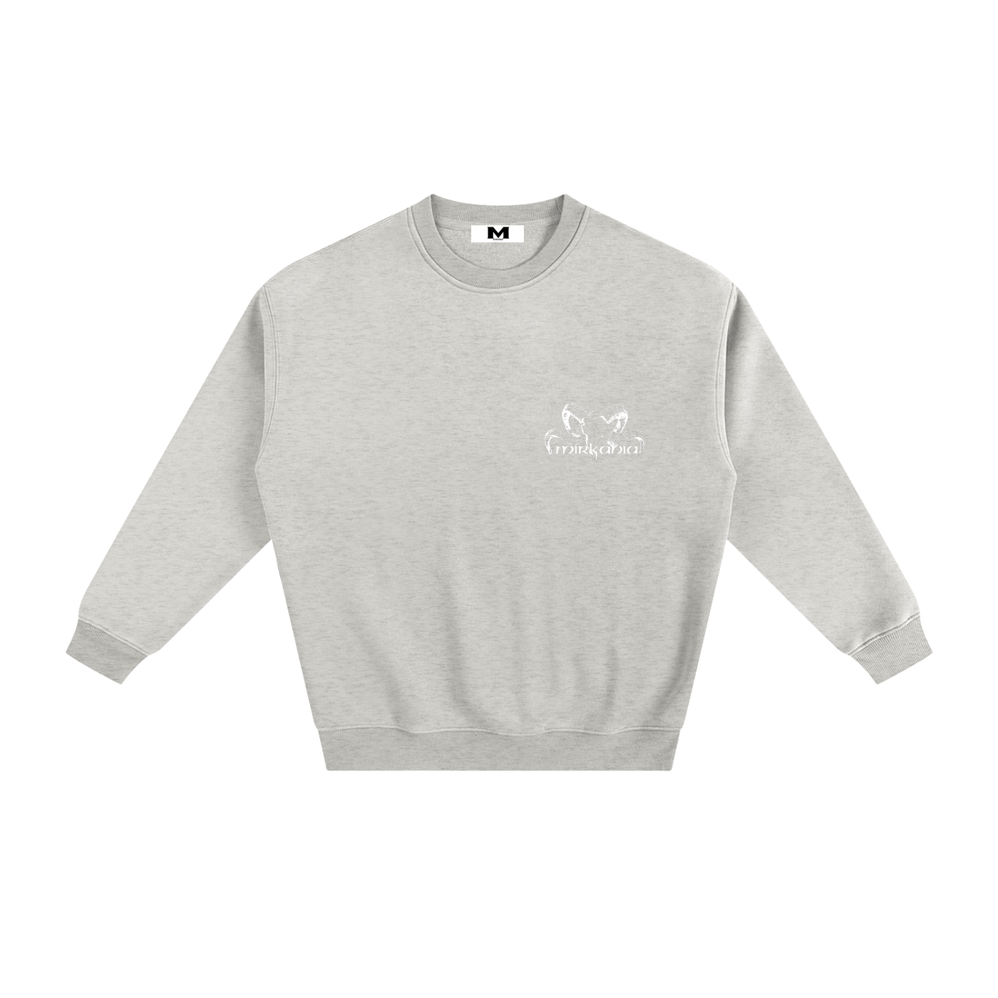 ODMPOD fleeced sweatshirt showing a cozy, soft fabric in a relaxed fit, perfect for casual wear.