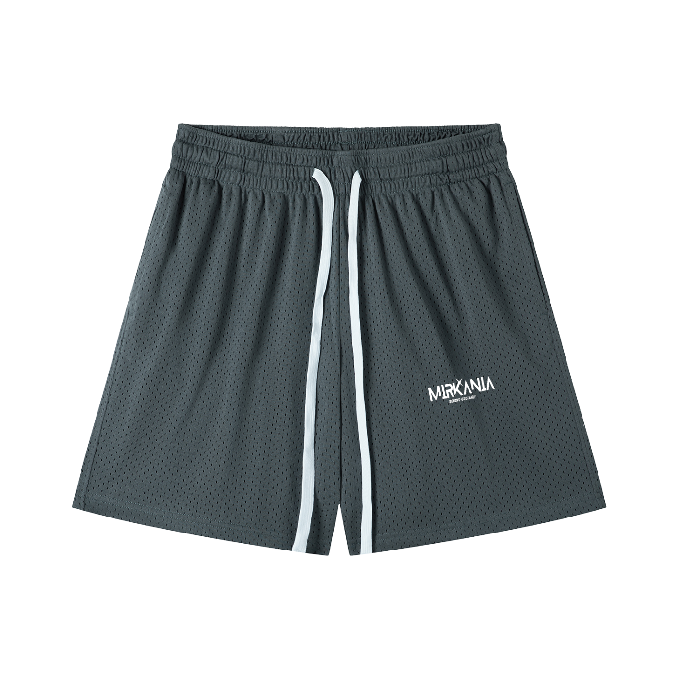 Mesh Drawstring Shorts