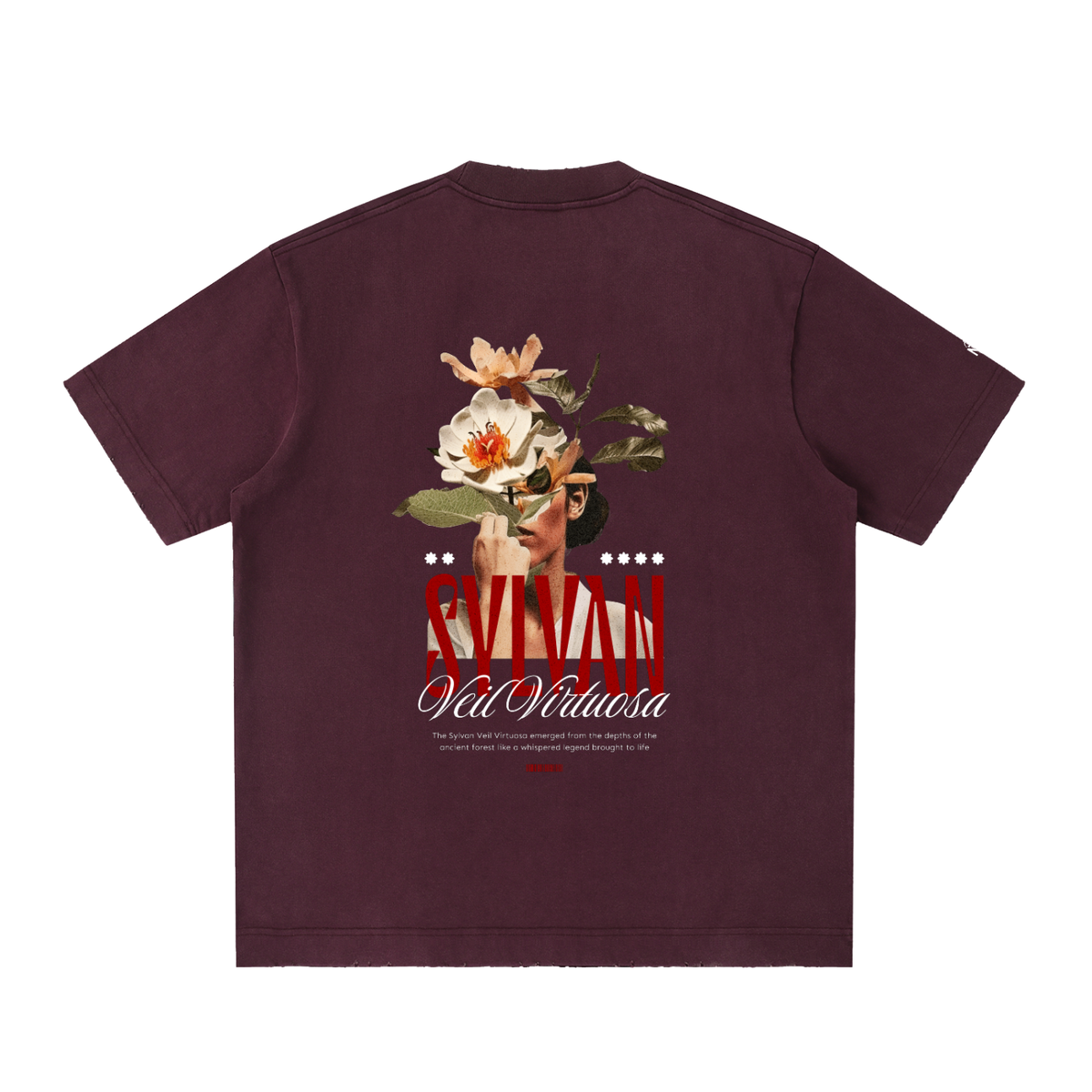 Heavyweight Vintage Washed Frayed T-Shirt