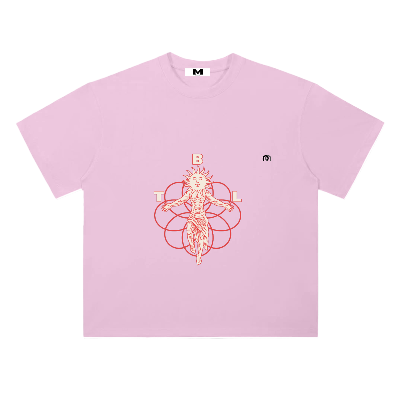 Heavyweight Drop Shoulder Cotton T-Shirt