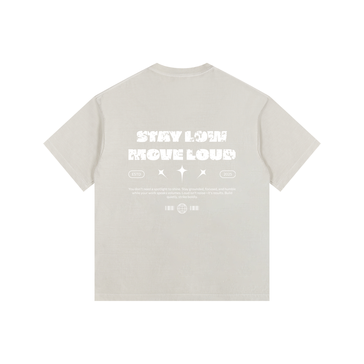 Vintage Washed Oversized Cotton T-Shirt