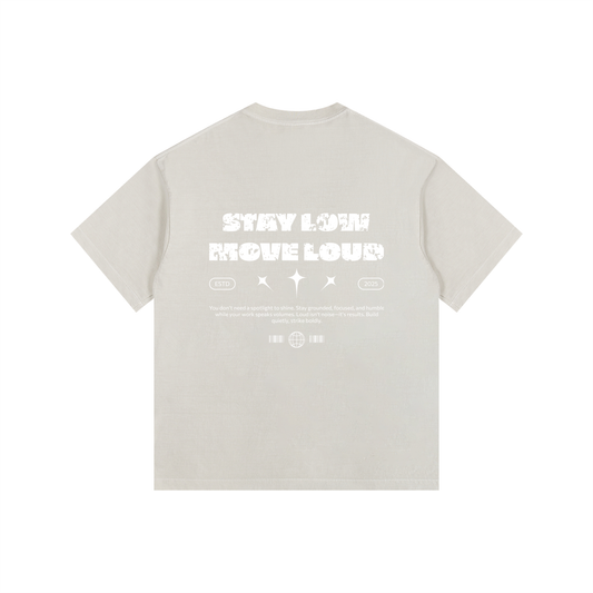 Vintage Washed Oversized Cotton T-Shirt