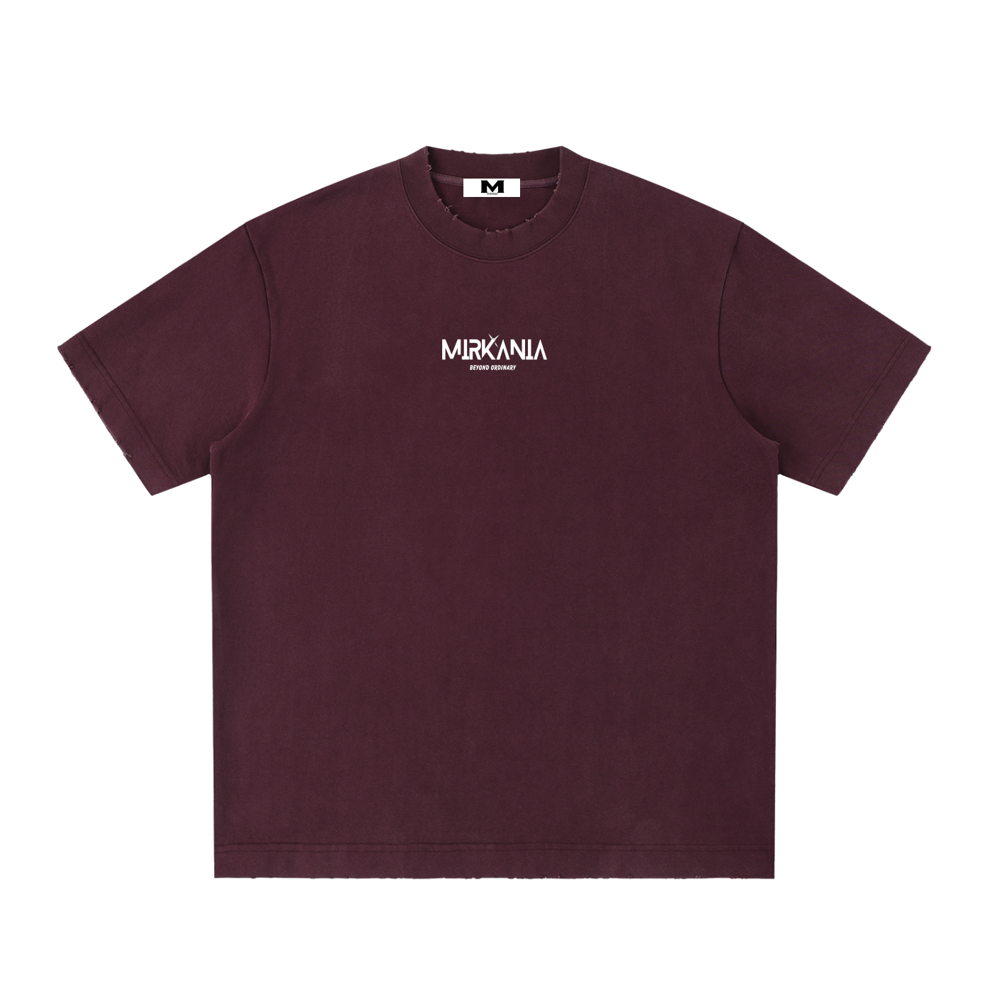 Heavyweight Vintage Washed Frayed T-Shirt