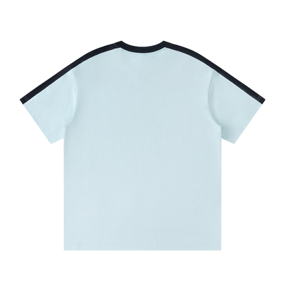 Unisex Colorblock Striped T-Shirt