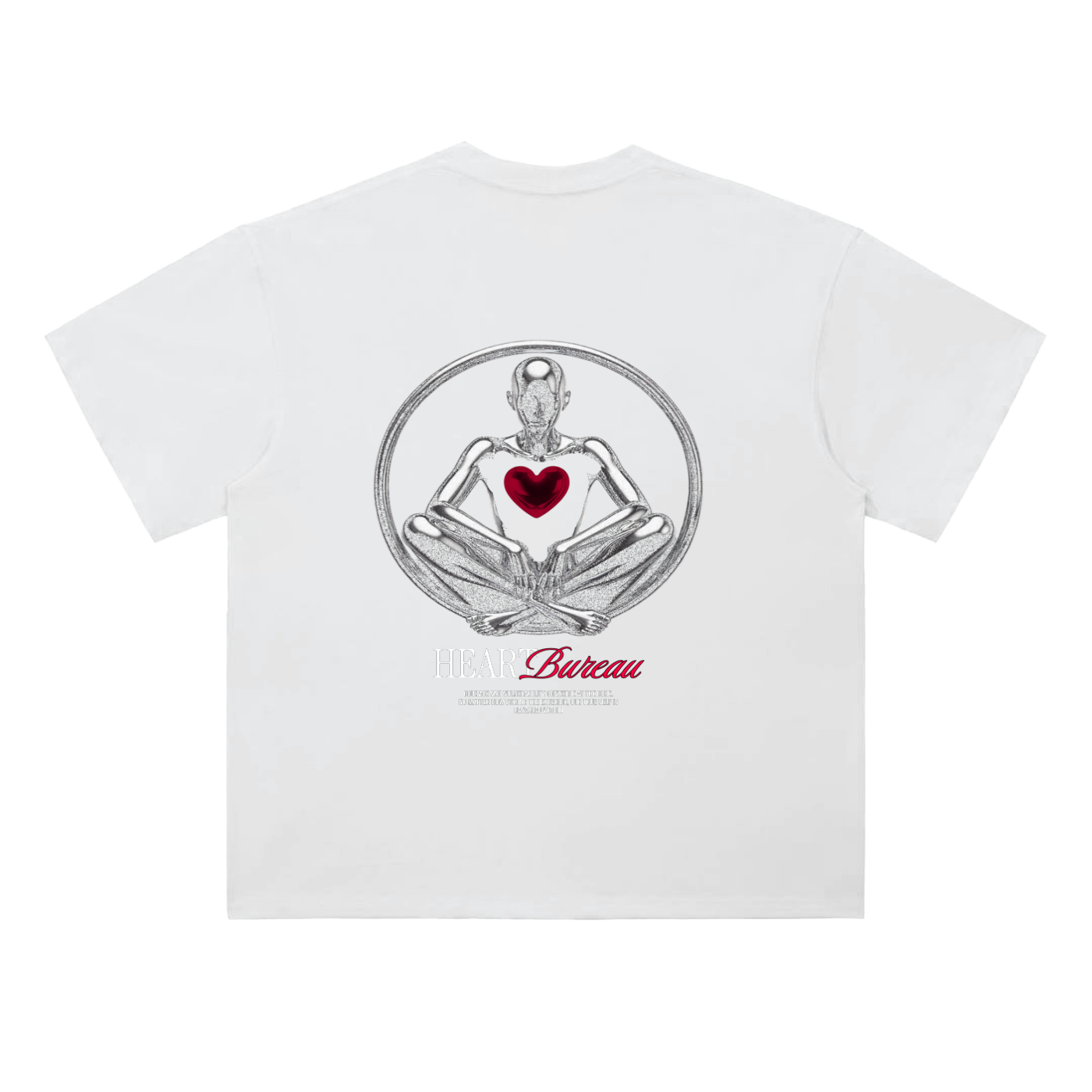 Heavyweight Drop Shoulder Cotton T-Shirt