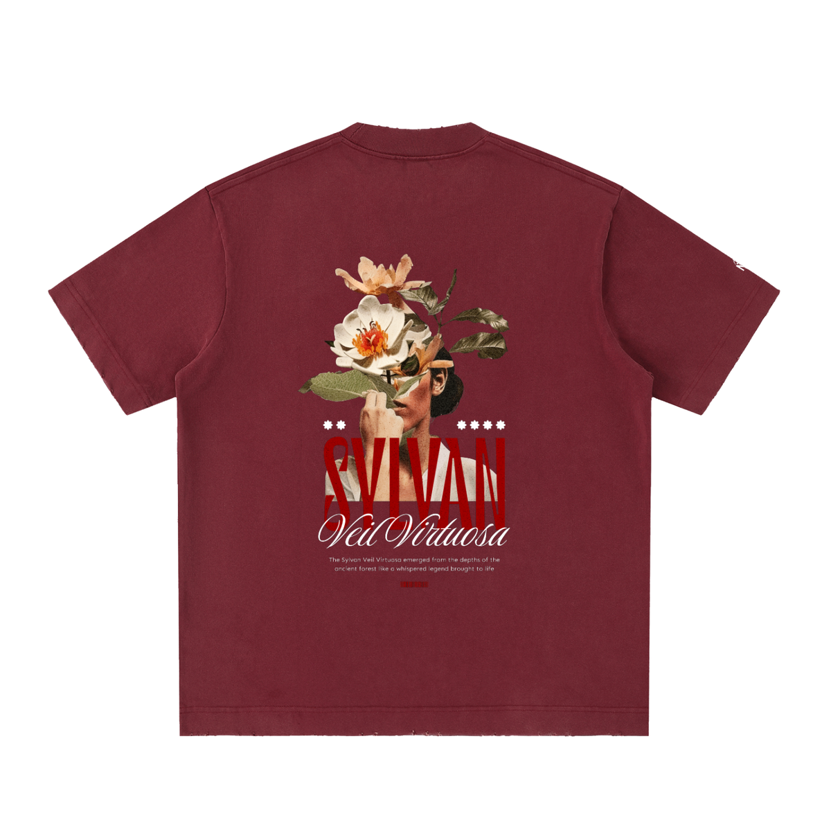 Heavyweight Vintage Washed Frayed T-Shirt