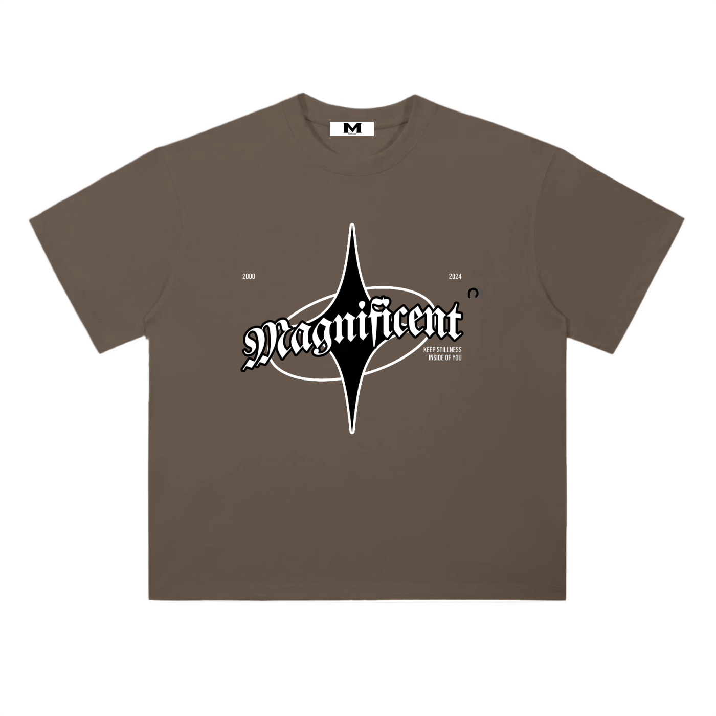 Heavyweight Drop Shoulder Cotton T-Shirt