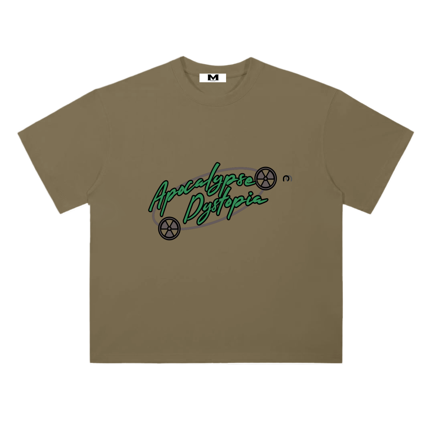 Heavyweight Drop Shoulder Cotton T-Shirt