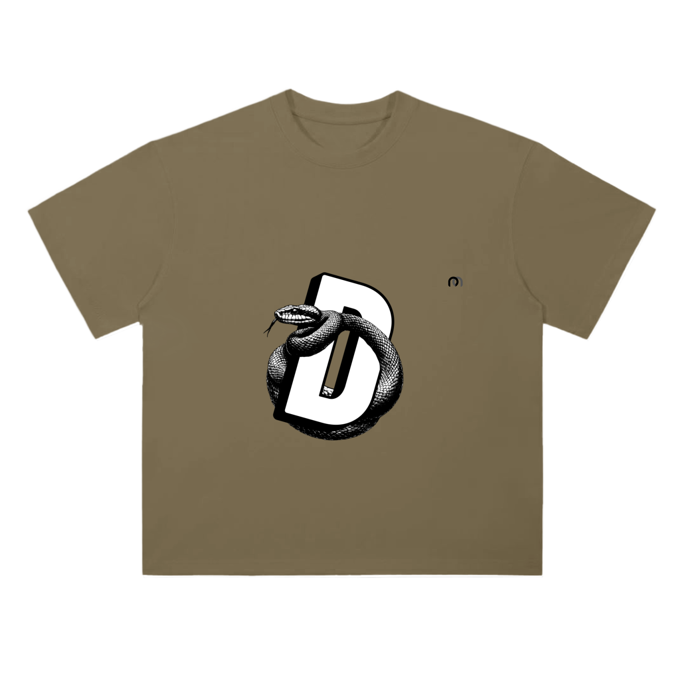 Heavyweight Drop Shoulder Cotton T-Shirt