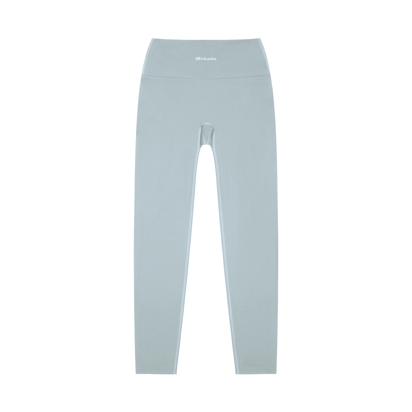 High-waisted ODMPOD yoga leggings in black, showcasing a close-up of the stretchy, comfortable fabric and sleek fit.