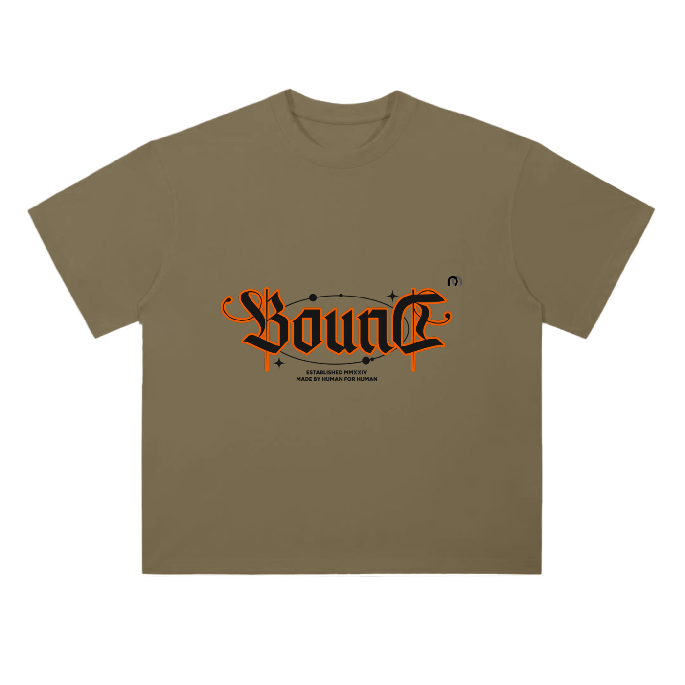 Heavyweight Drop Shoulder Cotton T-Shirt