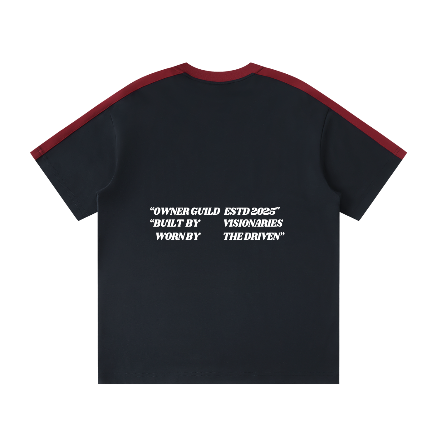 Unisex Colorblock Striped T-Shirt