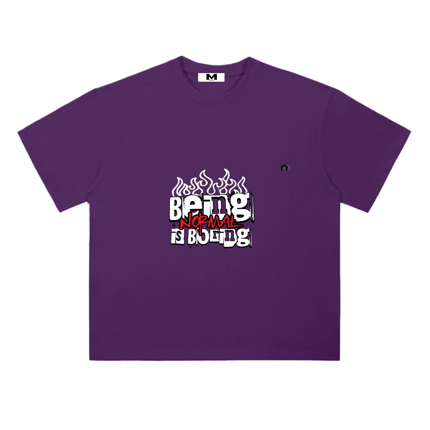 Heavyweight Drop Shoulder Cotton T-Shirt