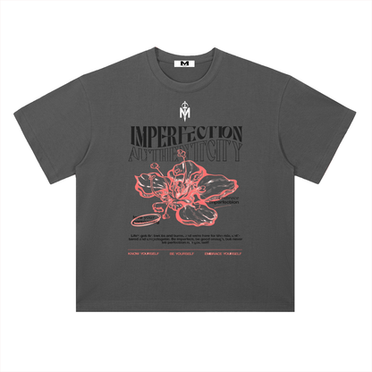 Heavyweight Drop Shoulder Cotton T-Shirt