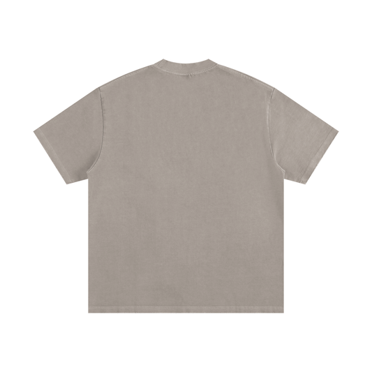 Heavyweight Vintage Washed Frayed T-Shirt