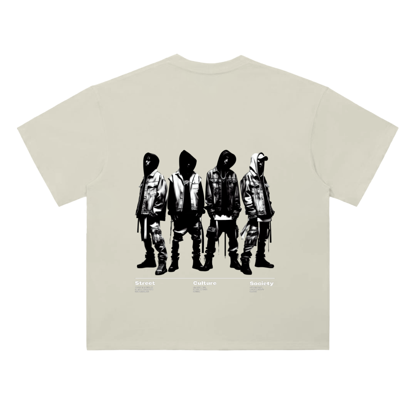 Heavyweight Drop Shoulder Cotton T-Shirt