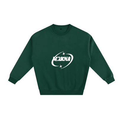 ODMPOD fleeced sweatshirt showing a cozy, soft fabric with a relaxed fit, ideal for casual wear and comfort.