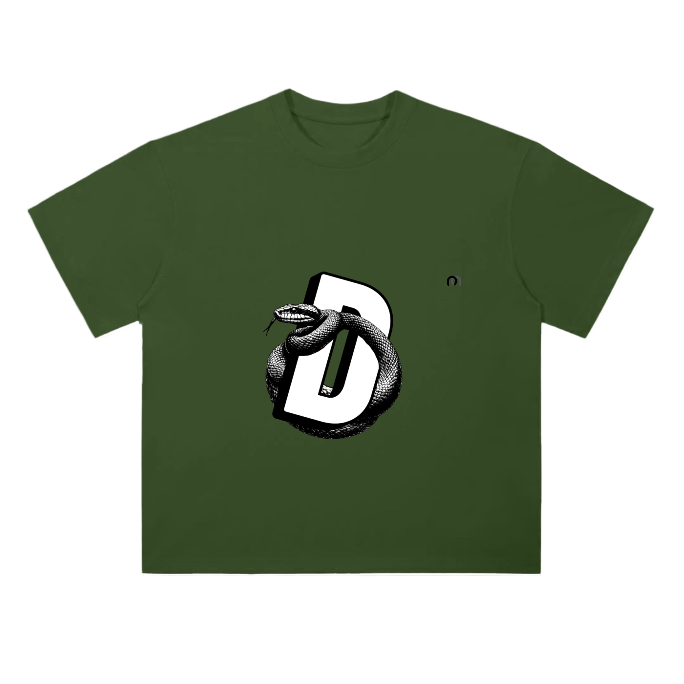 Heavyweight Drop Shoulder Cotton T-Shirt